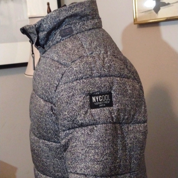 H&M Kids NYCOOL Salt & Pepper PUFFER JACKET!! - Picture 4 of 8